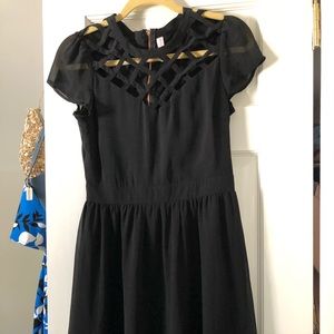 Black Criss Cross Xhilaration Dress